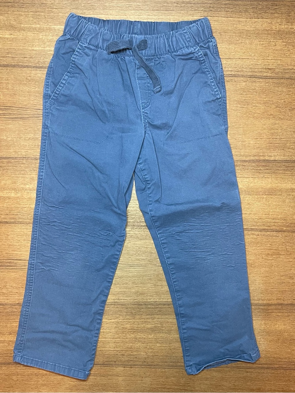 Cat & Jack Boys Stretch Straight Fit Pull-On Chino Pants Steel Gray Size 7